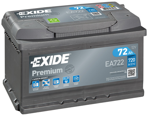 żtartovacia batéria EXIDE